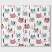 Papier Cadeau Piges de Noël| Cochons à thème (Plat)