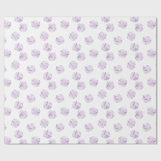 Papier Cadeau Pilates pose motif (Plat)