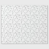 Papier Cadeau Pilates pose motif (Plat)