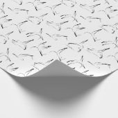 Papier Cadeau Pilates pose motif (Coin)