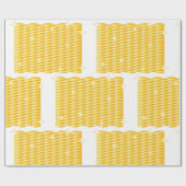 Papier Cadeau Piles De Pièces D'Or (Plat)