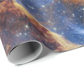 Papier Cadeau piliers création Webb Space Telescope science nasa (Coin rond)