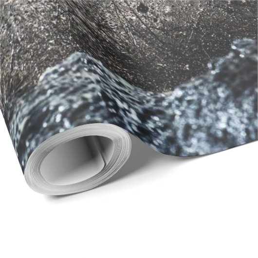 Papier Cadeau Pilote de vélo droit jetez l'oreiller (Coin rond)