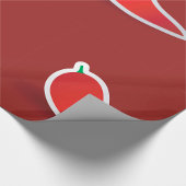 Papier Cadeau Piment Rouge