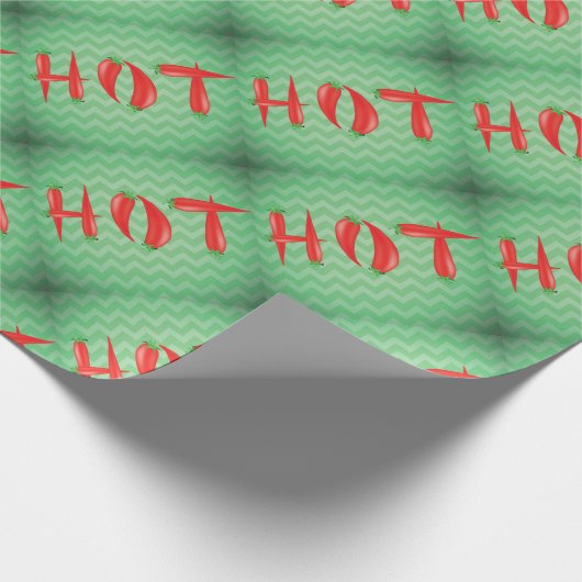 Papier Cadeau piments (Coin)