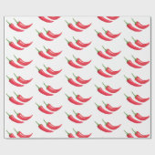 Papier Cadeau Piments Mexicains (Plat)