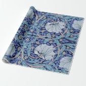 Papier Cadeau Pimpernel Blue, William Morris (Déroulé)
