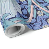 Papier Cadeau Pimpernel Blue, William Morris (Coin rond)
