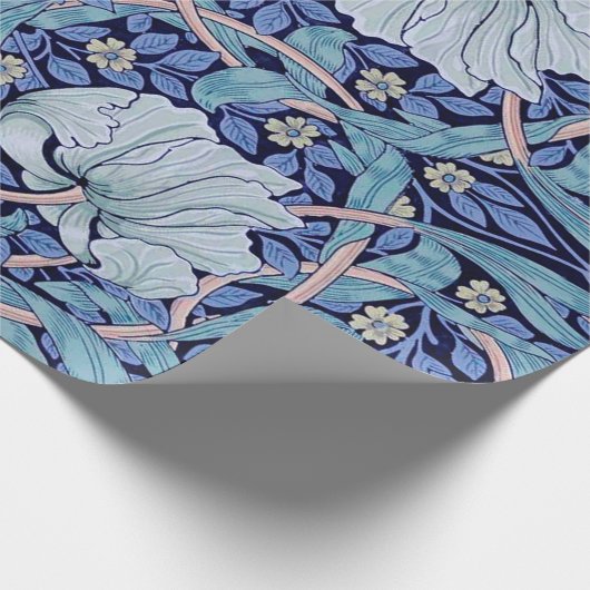 Papier Cadeau Pimpernel Blue, William Morris (Coin)