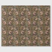 Papier Cadeau Pimpernel William Morris - Sepia Tanned Wrapper P (Plat)