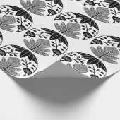 Papier Cadeau Pin bambou ume (Coin)