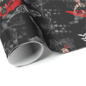 Papier Cadeau Pin de tatouage (Coin rond)