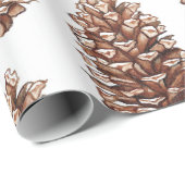 Papier Cadeau Pinceau (Coin rond)