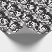 Papier Cadeau Pinces à tatouage rétro (Coin)