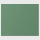 Papier Cadeau Pine vert foncé couleur solide (Plat)