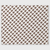 Papier Cadeau Pinecones (Plat)