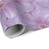 Papier Cadeau Pineywoods Geranium Motif sans soudure (Coin rond)