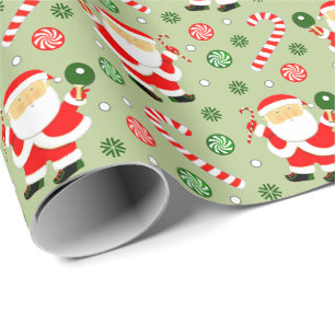 Papier Cadeau Ping Pong Table Tennis Cadeau de vacances