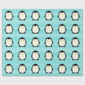 Papier Cadeau Pingouin de Lil (Plat)
