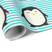 Papier Cadeau Pingouin de Lil (Coin rond)