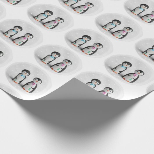 Papier Cadeau Pingouin mou (Coin)