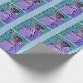 Papier Cadeau Pingouin pourpre (Coin)