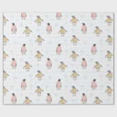 Papier Cadeau Pingouins (Plat)