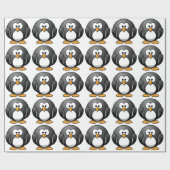 Papier Cadeau Pingouins (Plat)