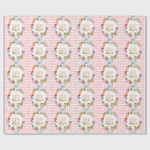 Papier Cadeau Pink Alice in Wonderland 3rd Birthday (Plat)