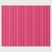 Papier Cadeau Pink and Red Peppermint Stripes (Plat)