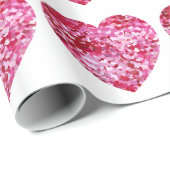 Papier Cadeau Pink Confeti (Coin rond)