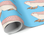 Papier Cadeau Pink fairy armadillo (Coin rond)