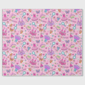 Papier Cadeau Pink Fairytale Princess (Plat)