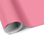 Papier Cadeau pink lemonade couleur tendance  (Coin rond)