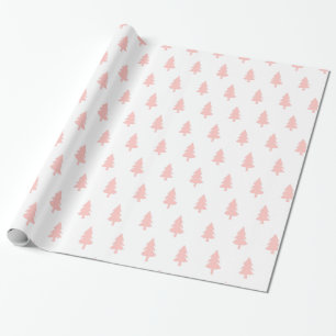 Papier Cadeau PINK noir minimaliste PINE TREIZE NOËL PERSONNALI