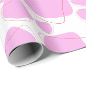 Papier Cadeau _pink panther (Coin rond)