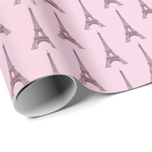 Papier cadeau Pink Paris