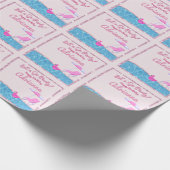 Papier Cadeau Pink Parties scintillant Beach Party (Coin)