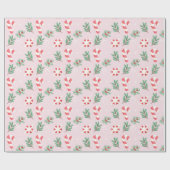 Papier Cadeau Pink Peppermenthe Bliss (Plat)