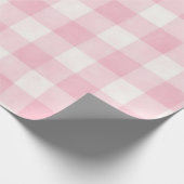 Papier Cadeau Pink Plaid  (Coin)