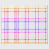 Papier Cadeau Pink Plat Simple Moderne Noël (Plat)
