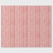 Papier Cadeau Pink Red White Cane Stripes Christmas (Plat)