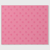 Papier Cadeau Pink roses (Plat)