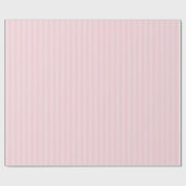 Papier Cadeau Pink Stripes - Minimal Christmas Gift Wrap (Plat)
