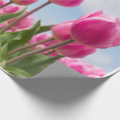 Papier Cadeau Pink Tulips Wrapping Paper (Coin)