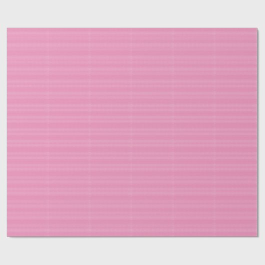 Papier Cadeau Pink White Stripe Camouflage Patterns Girly Trendy (Plat)