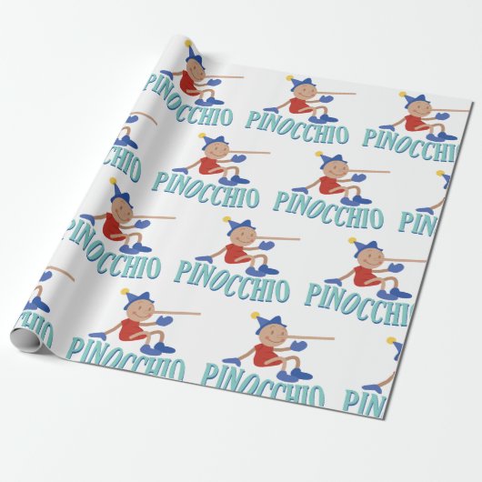 Papier Cadeau Pinocchio Kid (Déroulé)