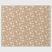 Papier Cadeau Pins de Noël (Plat)