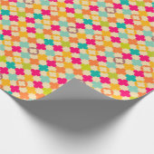 Papier Cadeau Pintage médiéval rosette (Coin)