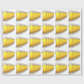 Papier Cadeau Pintes de bière (Plat)